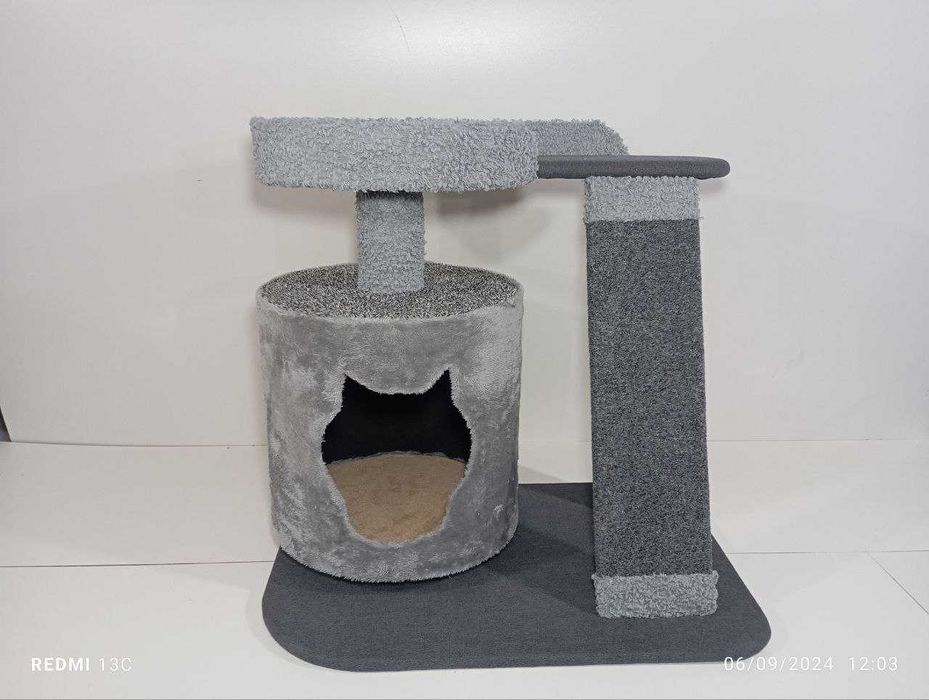 когтеточка и домик для кошек