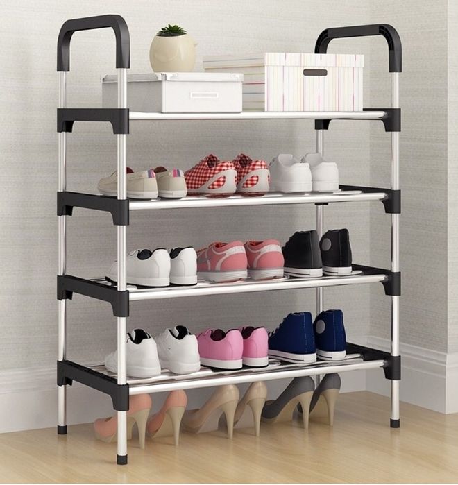 Обувница 60x30x80 см, пластик