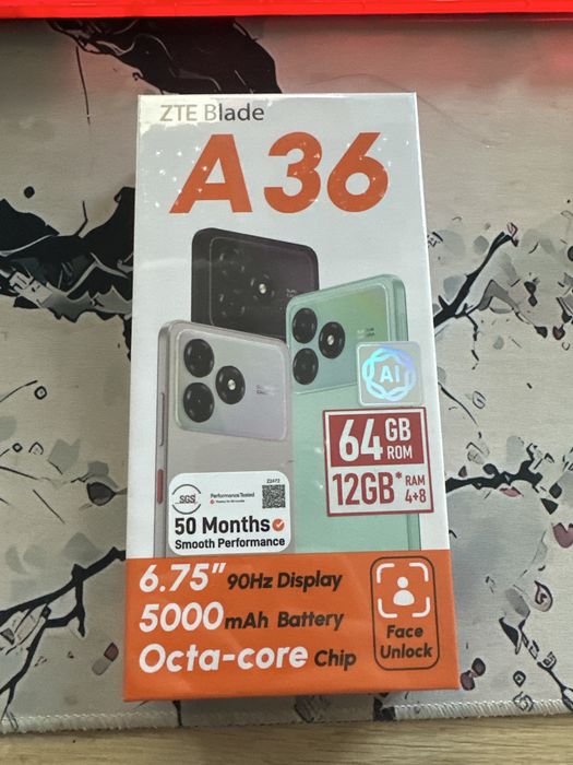 Супер СМАРТФОН Zte A36