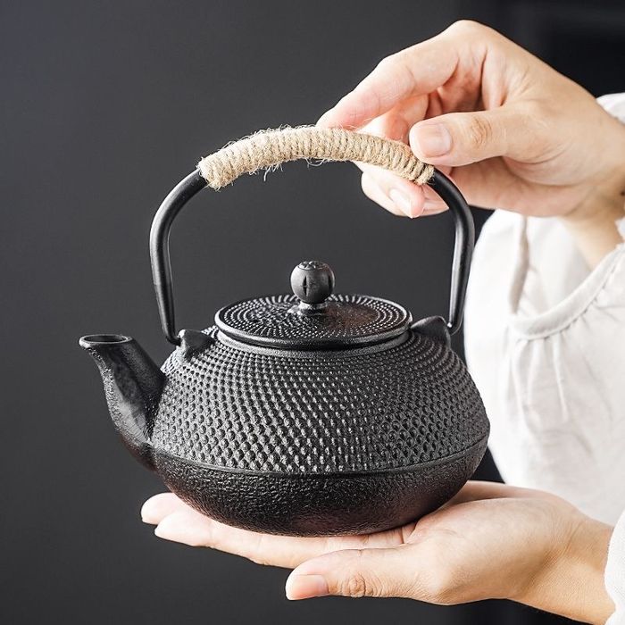 Чугунный чайник для заваривания чая — 800 мл