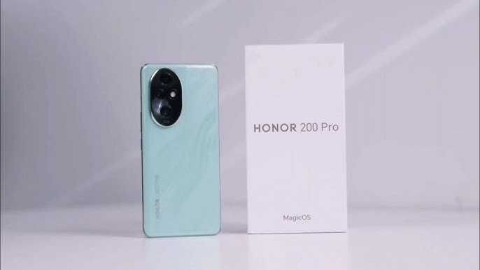 НОВ - Honor 200 Pro - 12GB, 512GB, Ocean Cyan  + Подаръци