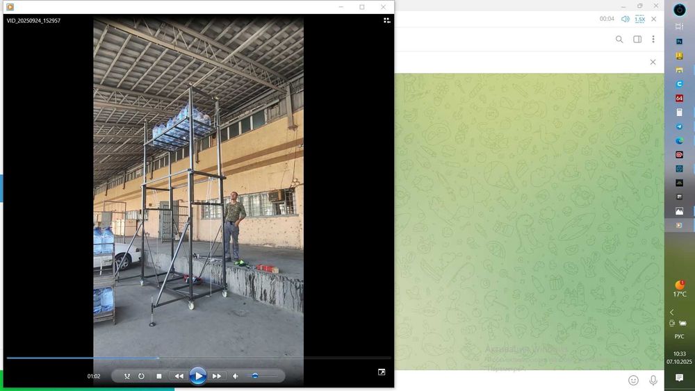 леса подъемник тросовый строительный подъёмник