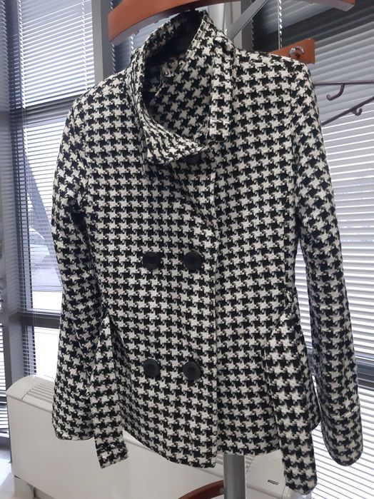 Елегантно Манто/Сако в "Пепит черно и бяло"! Пролет/Есен !