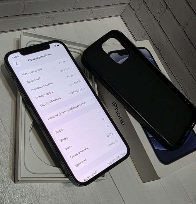 Iphone 12 128gb чёрный