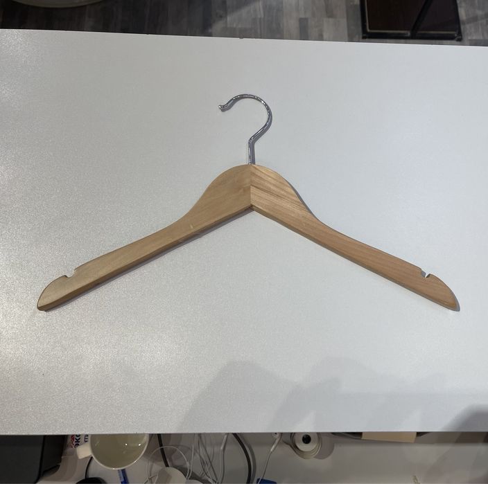 30 шт Вешалки плечики дерево