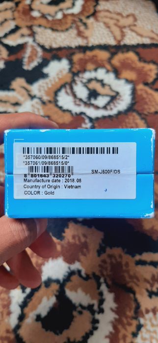 Samsung J6 holati zo'r