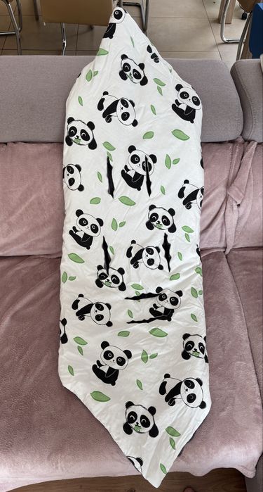 Păturică de pentru scaun auto cu glugă și urechi