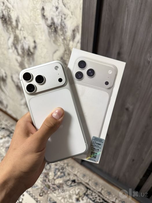 Iphone 17 pro max silver