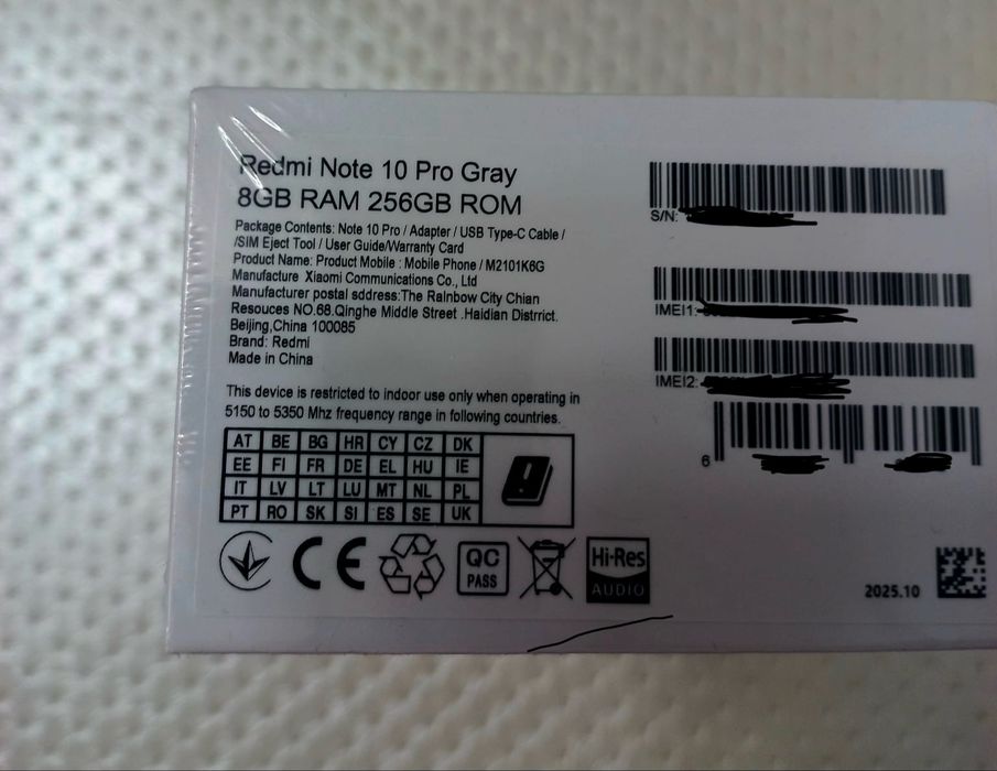 Новый Редми Нот 10 Про, Redmi Note 10 Pro