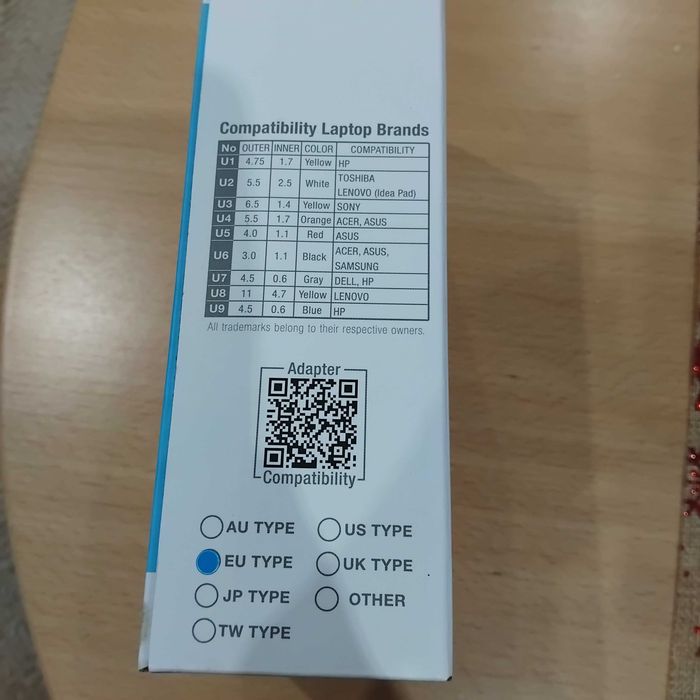 Ново универсално зарядно за лаптоп FSP