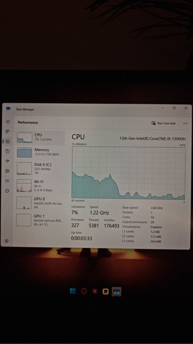 Laptop Gaming Acer RTX 4060 i9-13900H 16GB 1TB SSD