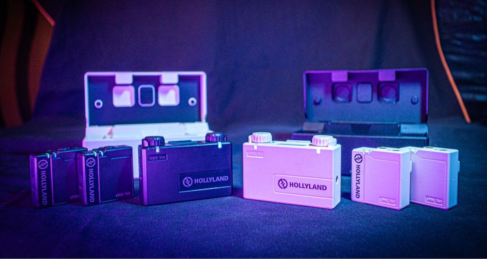 Hollyland lark 150 два комплекта(бял и черен)