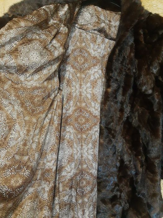 Палто,косъм,късо,леко разкроено,уникално,голяма гръд.обиколка,леко,топ