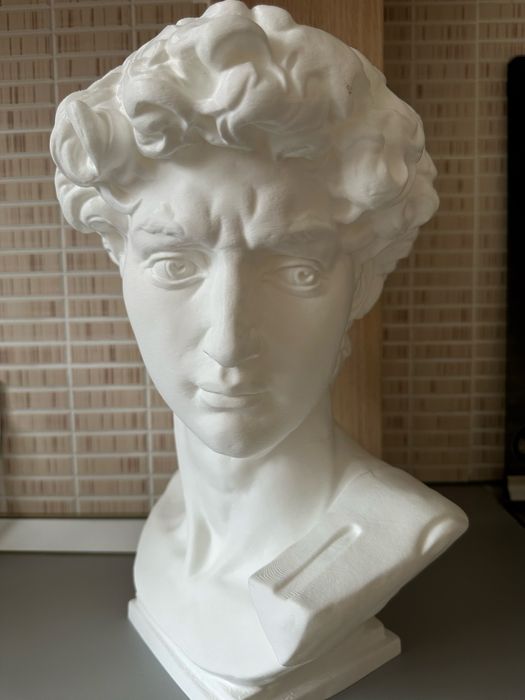 Bust statuie David de Michelangelo