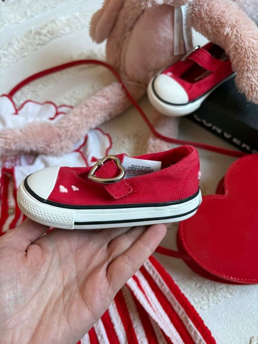 Converse червени обувки 20 номер