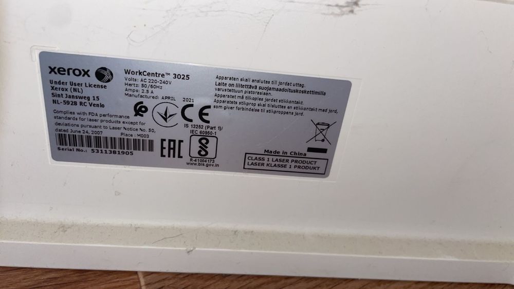 Xerox принтер 3 в 1 срочно