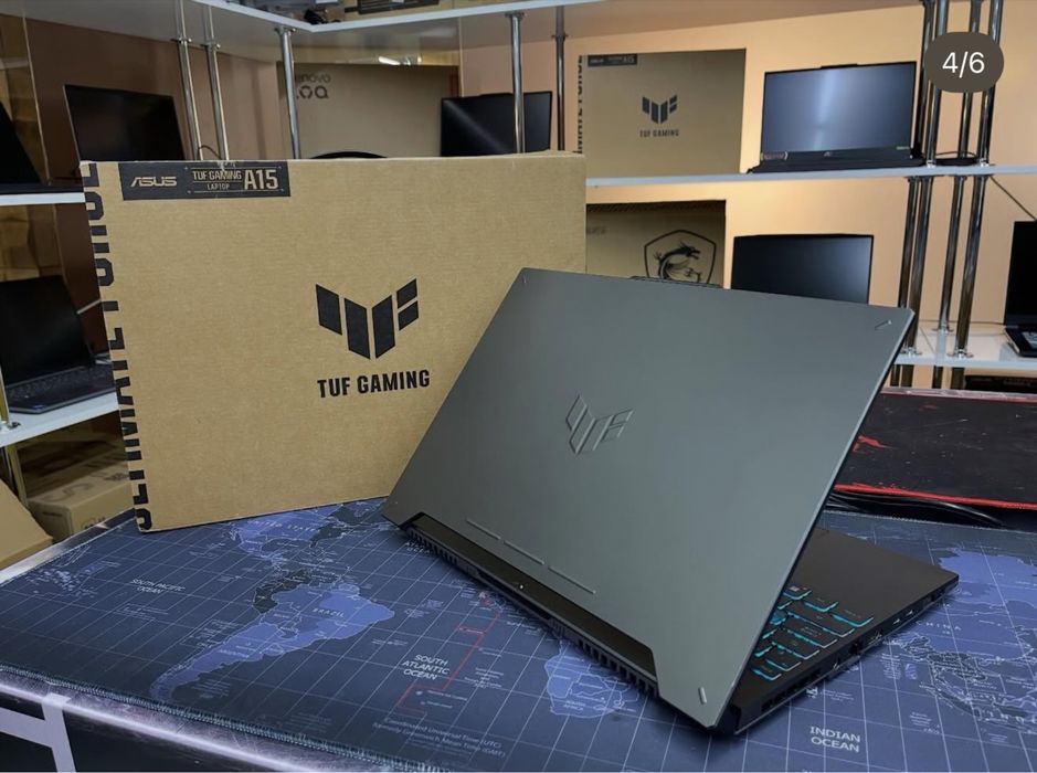 Игровой Asus TUF Gaming A15 - Ryzen 7-7735HS/RTX4060 8GB