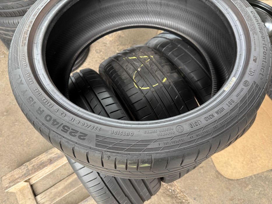 4x Anvelope Vara 225/40 r18 - Continental ContiSportContact 5 XL MO
