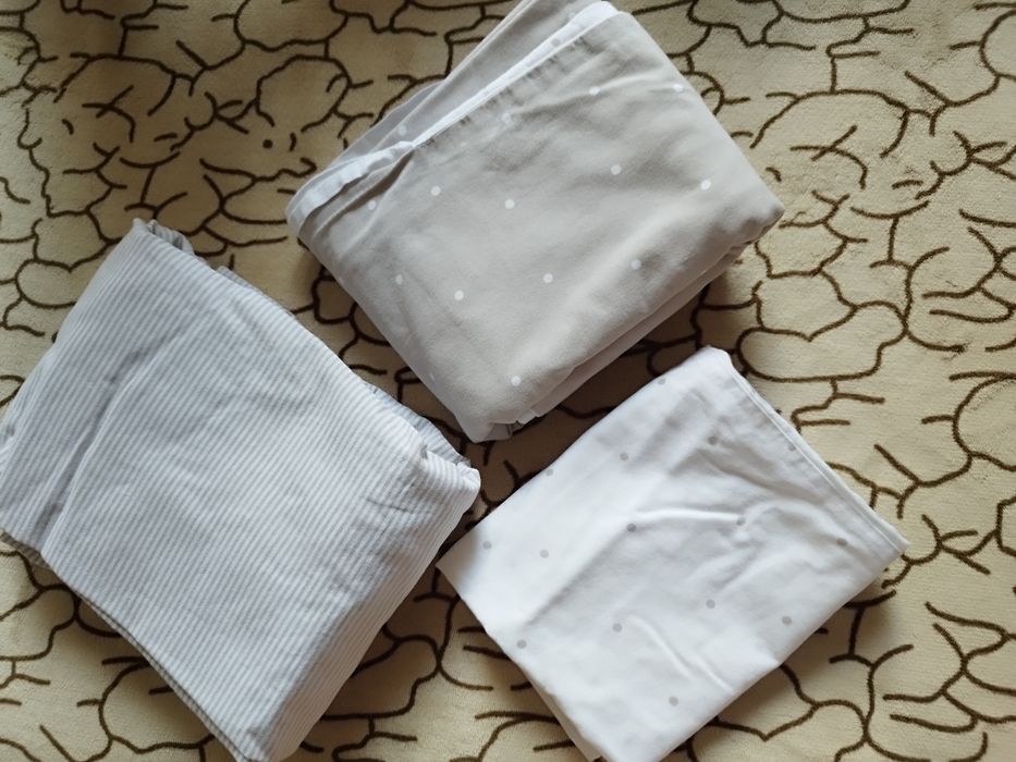 Постельное белье 3 шт  для кроватки с одеялом