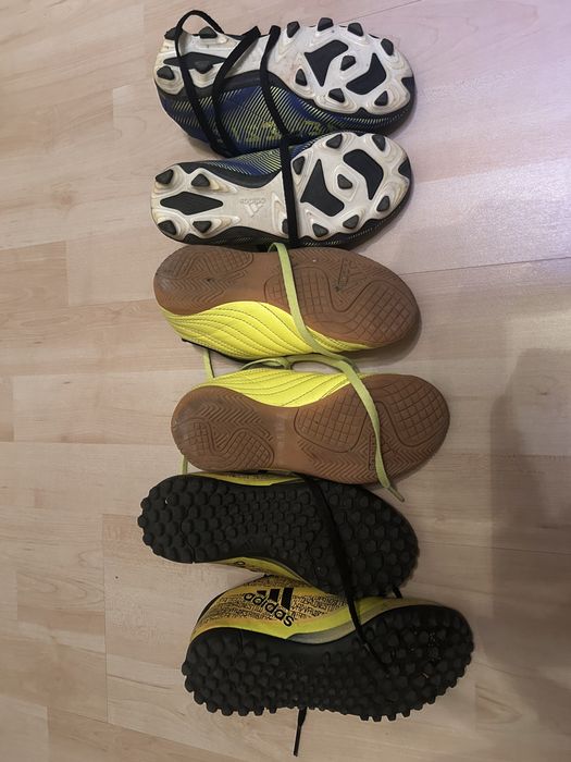 Adidasi fotbal pentru toate tipurile de teren