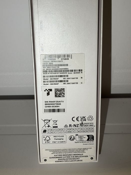 Samsung Watch 6 SM-R945 4G LTE, 44mm, SIGILAT, transport inclus