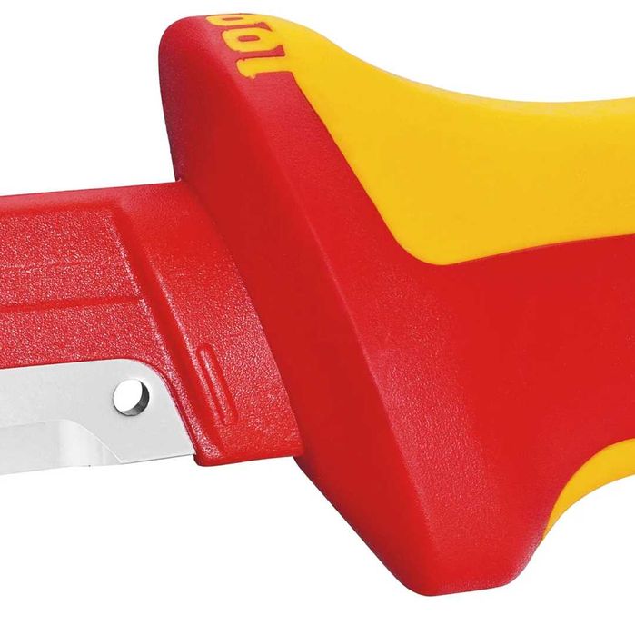 Диэлектрический нож / KNIPEX VDE izolyatsiya pichog'i
