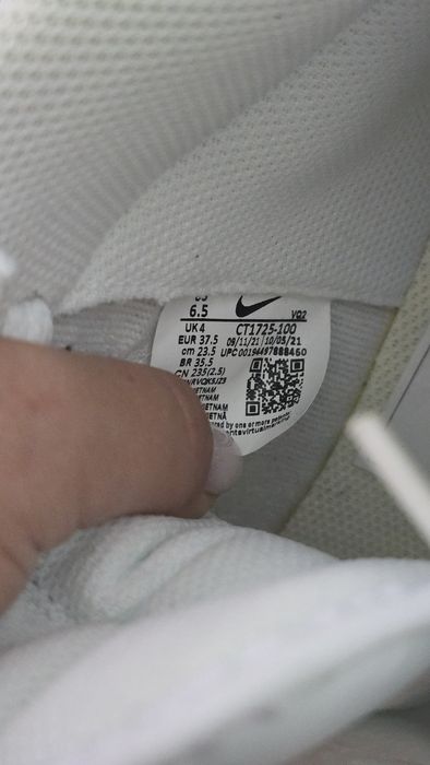 Adidași nike originali 37.5 23.5cm
