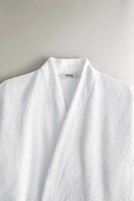 ZARA halat baie bumbac premium marimea M - Nou cu eticheta