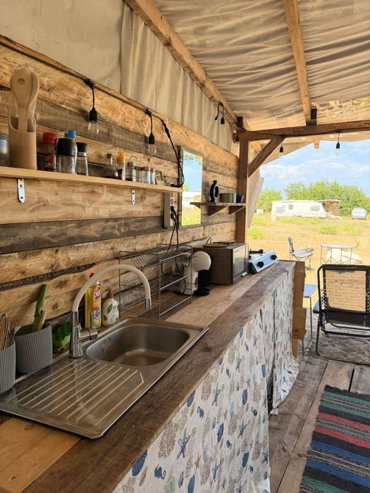 Каравана под наем на къмпинг Градина, Off Shore Camp