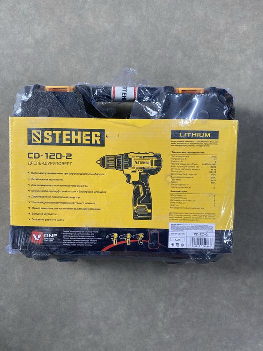 Шуруповерт STEHER