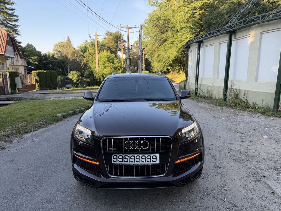 Audi Q7 facelift 3.0tdi quattro S-line 2012 inmatriculat Ro cu fiscal pe loc