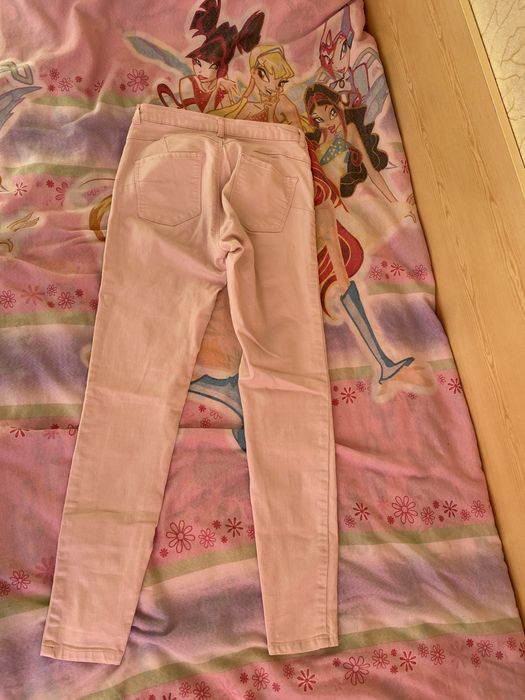 Светлорозови дънки Terranova