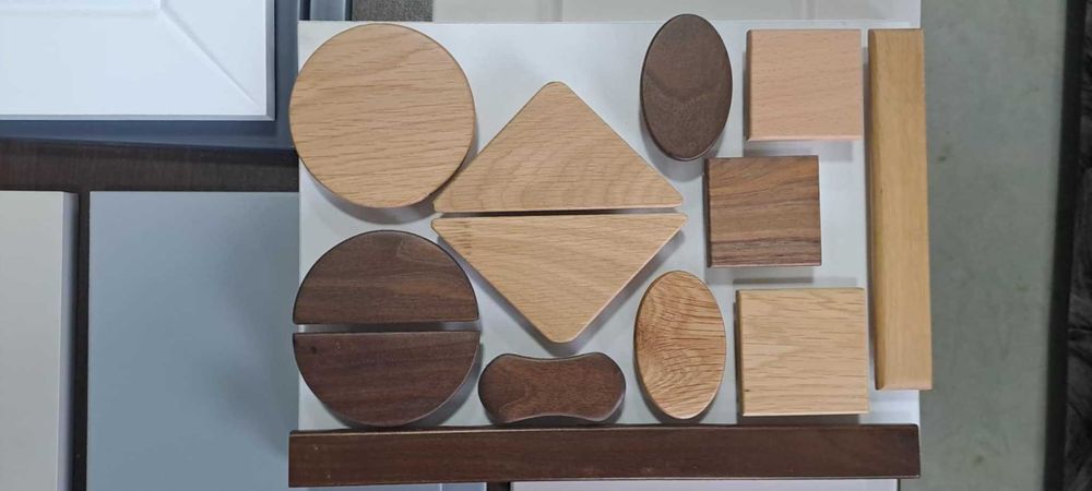 Дръжки от масивна дървесина