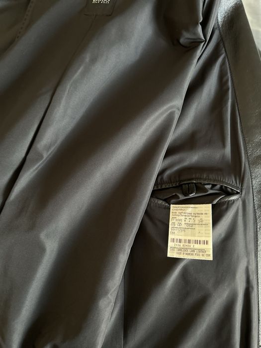 Geaca piele HUGO BOSS