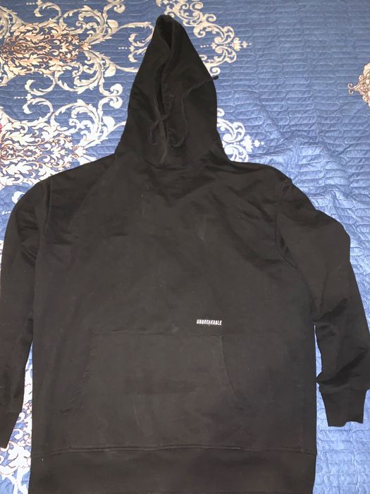 Худи черный м размер