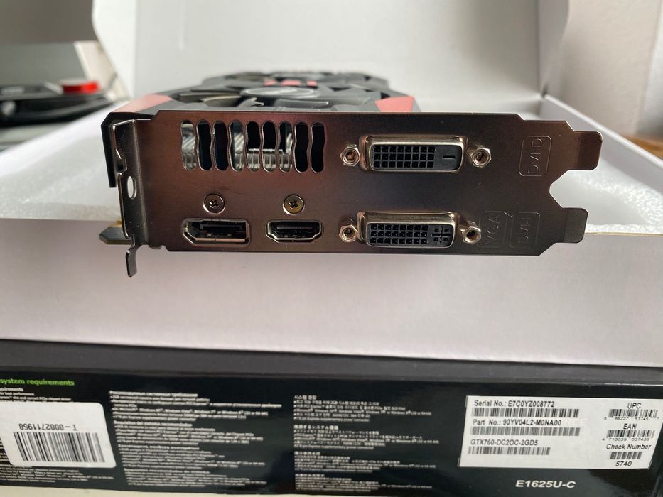 Nvidia Geforce GTX 760 2GB GDDR5