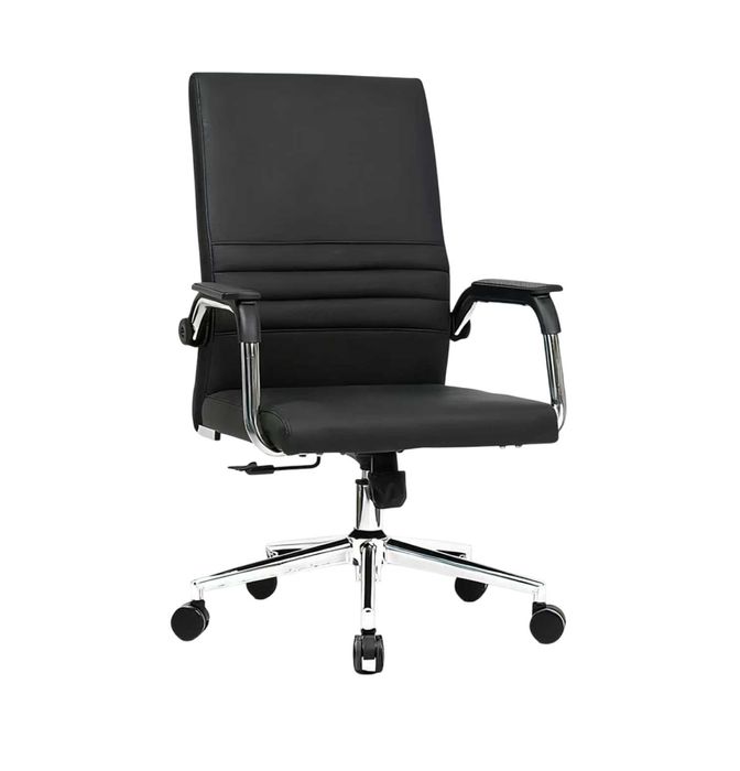 Кресло для персонала CINDY черный/серый