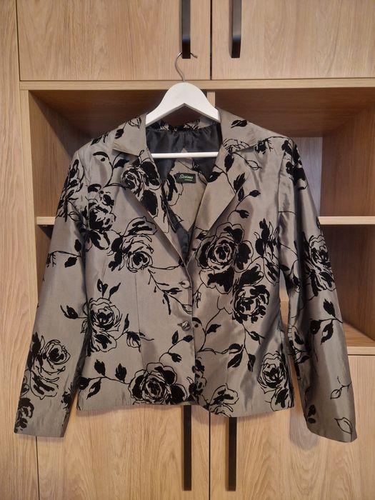 Sacou elegant cu model catifea