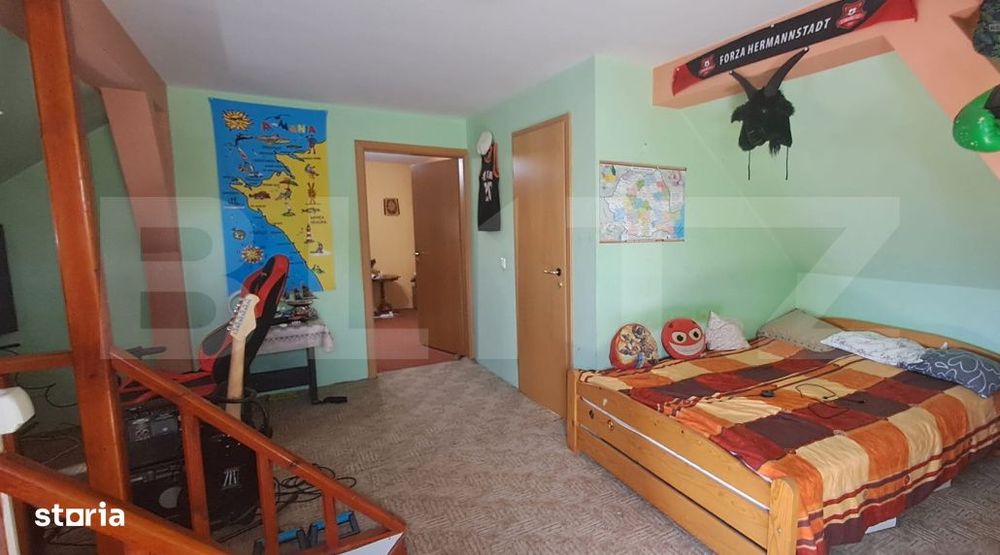 Casa superba, 5 camere, sat Feldioara, com. Ucea – priveliste la Mun