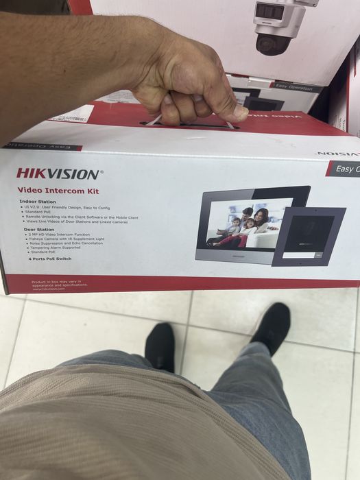 Установка видеонаблюдения и домофон