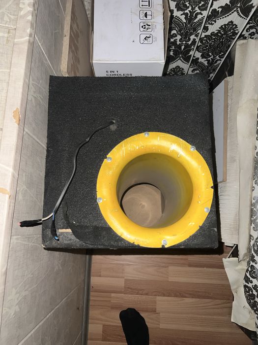 Сабвуфер 800/1600w + усилитель комплект