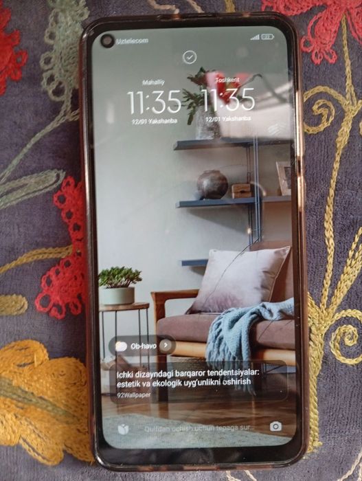 Redmi note 9 holati yaxshi