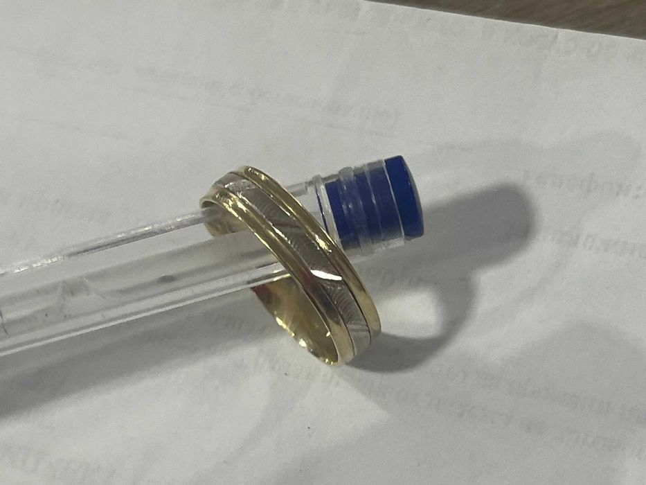 Златен пръстен тип халка 3.2гр