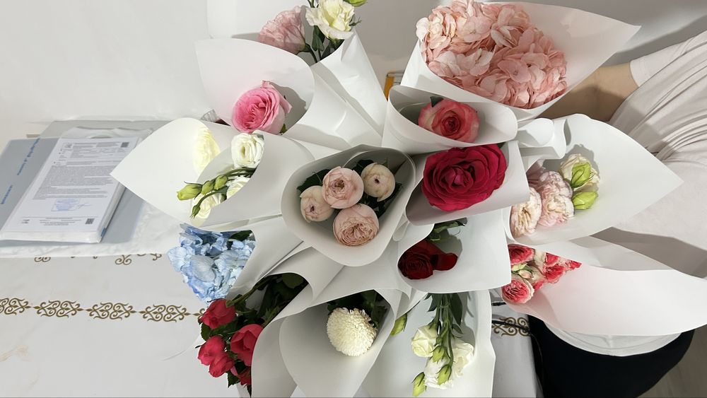 Свежый букет гүл