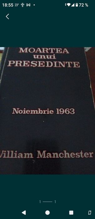 Carte  cu asasinarea președintelui american Kennedy