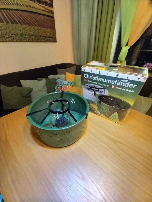 Стойка за елха - метал и керамика, Коледни подаръци