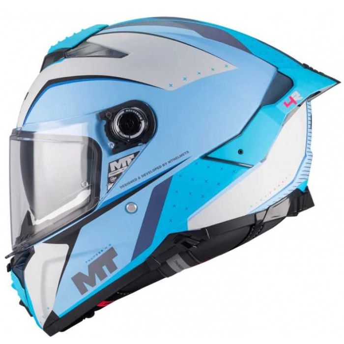 Каска MT THUNDER 4 R SV Wind Tunnel C7 MATT