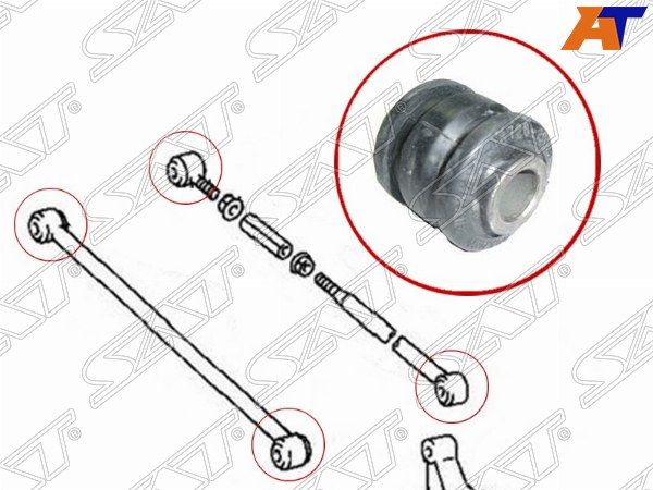 Сайлентблок Toyota Corolla