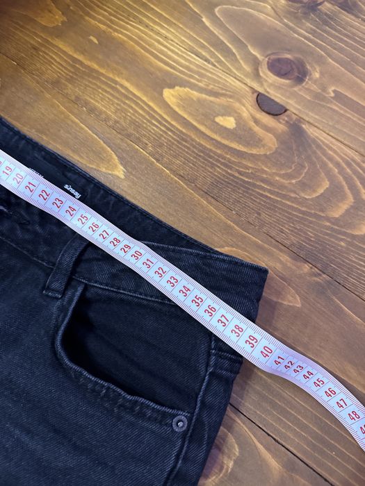 Широки черни дънки размер 36 Sinsay