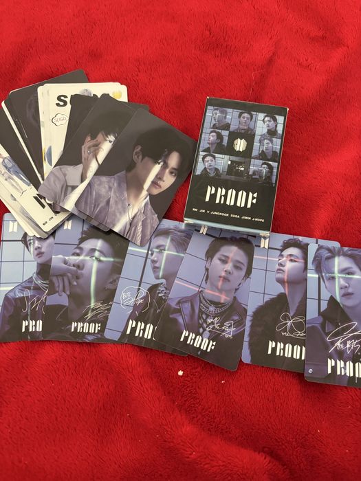 Ломо карты БТС альбом proof